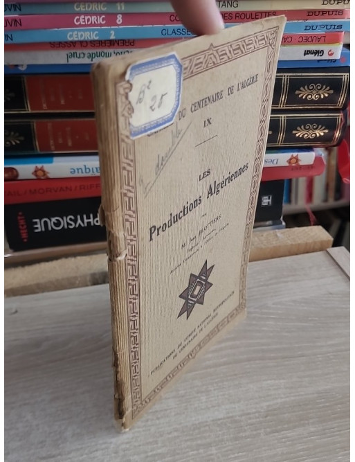 Cahiers du centenaire de l'Algérie - Fascicules 7 à 9 (réédition)