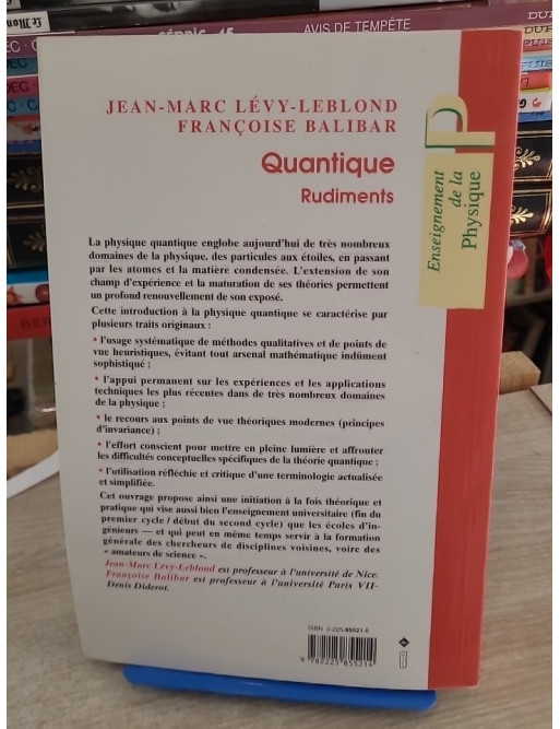 Quantique - Rudiments - Introduction à la physique quantique moderne