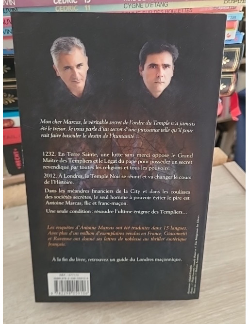 Le temple noir - Thriller ésotérique et enquête maçonnique