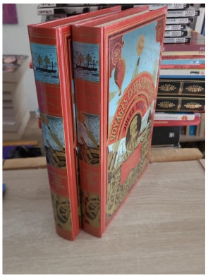 Vingt mille lieues sous les mers - Roman d'aventure et science-fiction (2 volumes)