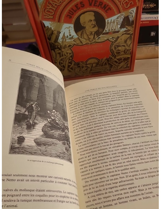 Vingt mille lieues sous les mers - Roman d'aventure et science-fiction (2 volumes)
