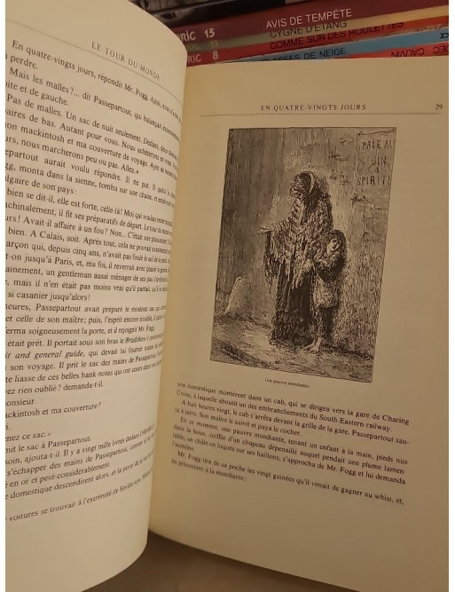 Le Tour du Monde en 80 Jours - Roman d'aventure classique (édition en anglais)