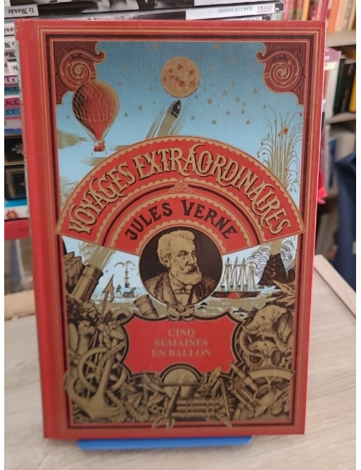 Cinq semaines en ballon - Voyage de découvertes en Afrique par trois Anglais