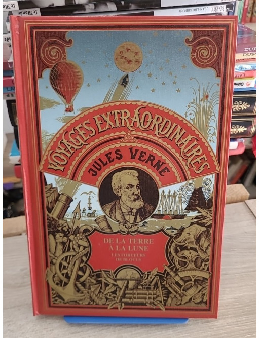 De la Terre à la Lune - Les forceurs de blocus - Roman d'aventure et science-fiction