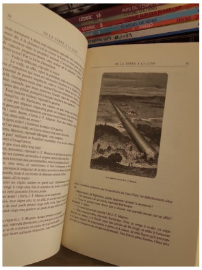 De la Terre à la Lune - Les forceurs de blocus - Roman d'aventure et science-fiction