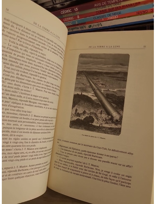 De la Terre à la Lune - Les forceurs de blocus - Roman d'aventure et science-fiction