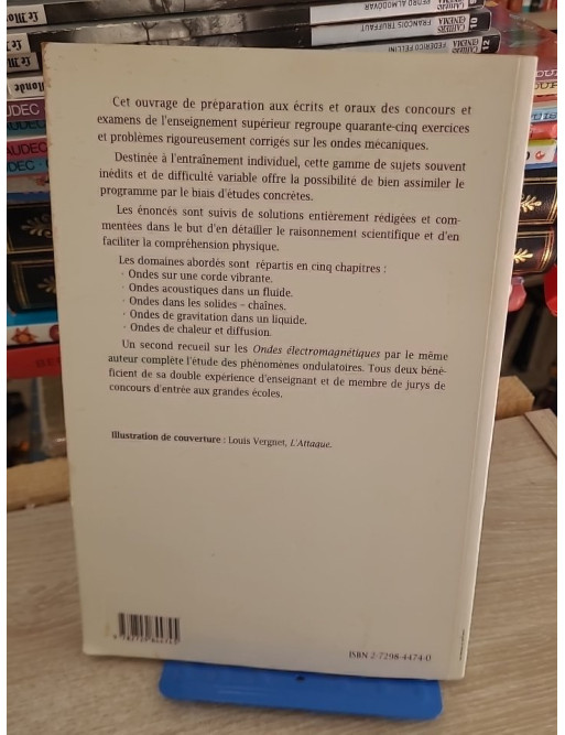Les ondes mécaniques - Exercices et problèmes corrigés pour concours