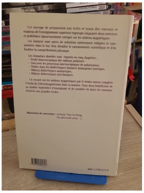 Électromagnétisme dans la matière - Milieux diélectriques - Exercices corrigés