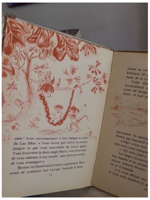 Amanda - Livre ancien illustré de 1949