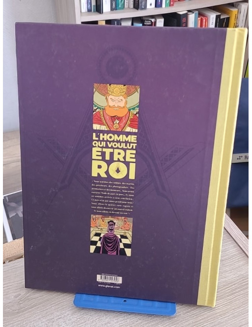 L'Homme qui voulut être roi (adaptation BD du récit de Rudyard Kipling)