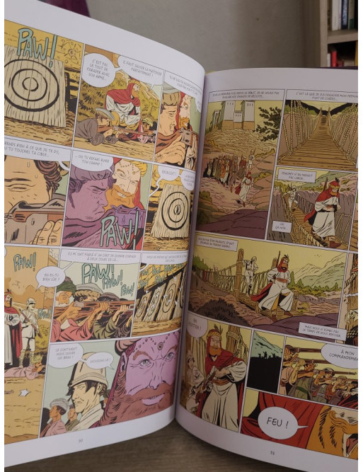 L'Homme qui voulut être roi (adaptation BD du récit de Rudyard Kipling)