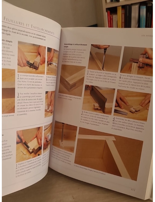 Grand livre du menuisier - Techniques et tours de main avec 20 projets pas à pas