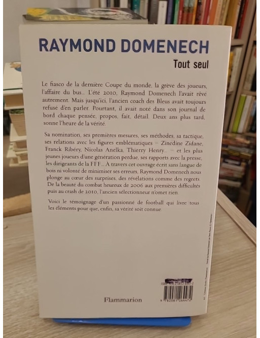 Tout seul - Souvenirs de Raymond Domenech, sélectionneur de l'équipe de France