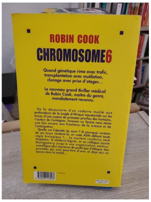 Chromosome 6 - Thriller médical aux frontières de la science et de l’éthique