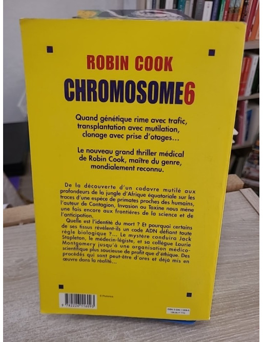 Chromosome 6 - Thriller médical aux frontières de la science et de l’éthique
