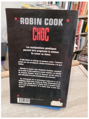 Choc - thriller médical sur les dérives de la génétique