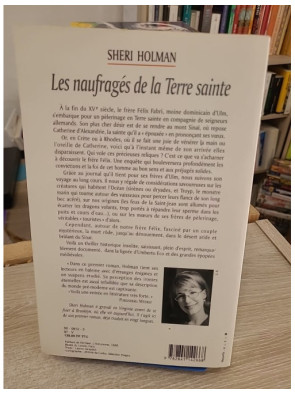 Les naufragés de la Terre sainte - roman historique et enquête au cœur du Moyen Âge