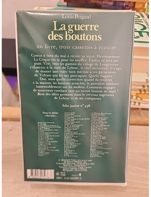 La guerre des boutons - Roman jeunesse classique sur les rivalités d’enfants