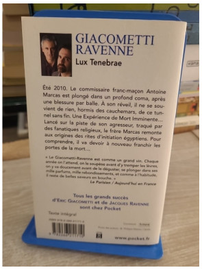 Lux tenebrae - Thriller ésotérique avec Antoine Marcas