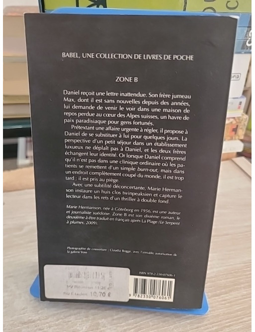 Zone B - Thriller psychologique en huis clos dans les Alpes suisses