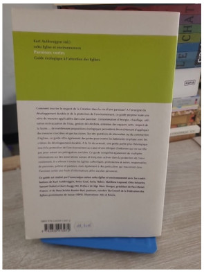 Paroisses vertes - Guide écologique pour les Églises et le développement durable