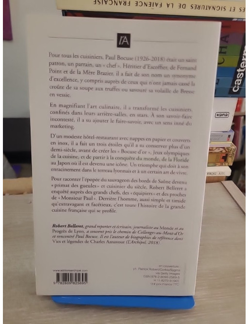 Paul Bocuse - L'épopée d'un chef, biographie du maître de la gastronomie française