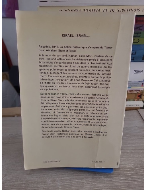 Israël, Israël... Histoire du groupe Stern (1940-1948)