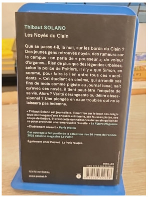 Les Noyés du Clain - Thriller inspiré d'une histoire vraie