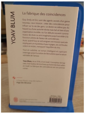 La fabrique des coïncidences - Roman fantastique sur le destin et le libre arbitre