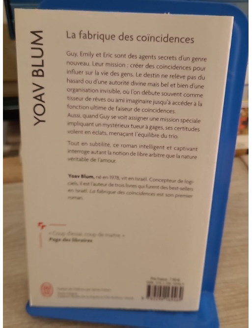 La fabrique des coïncidences - Roman fantastique sur le destin et le libre arbitre