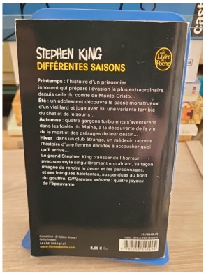 Différentes saisons - Quatre récits entre drame et suspense