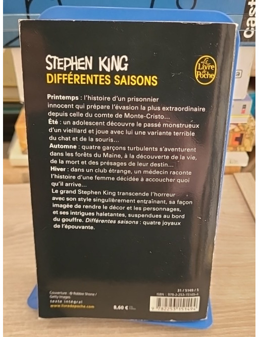 Différentes saisons - Quatre récits entre drame et suspense