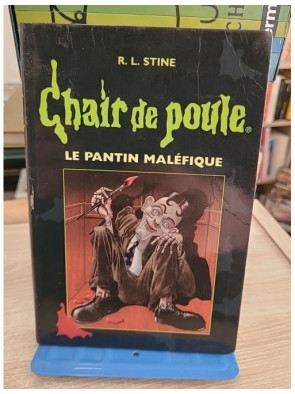 Chair de Poule Tome 14 - Le Pantin Maléfique - Roman jeunesse fantastique