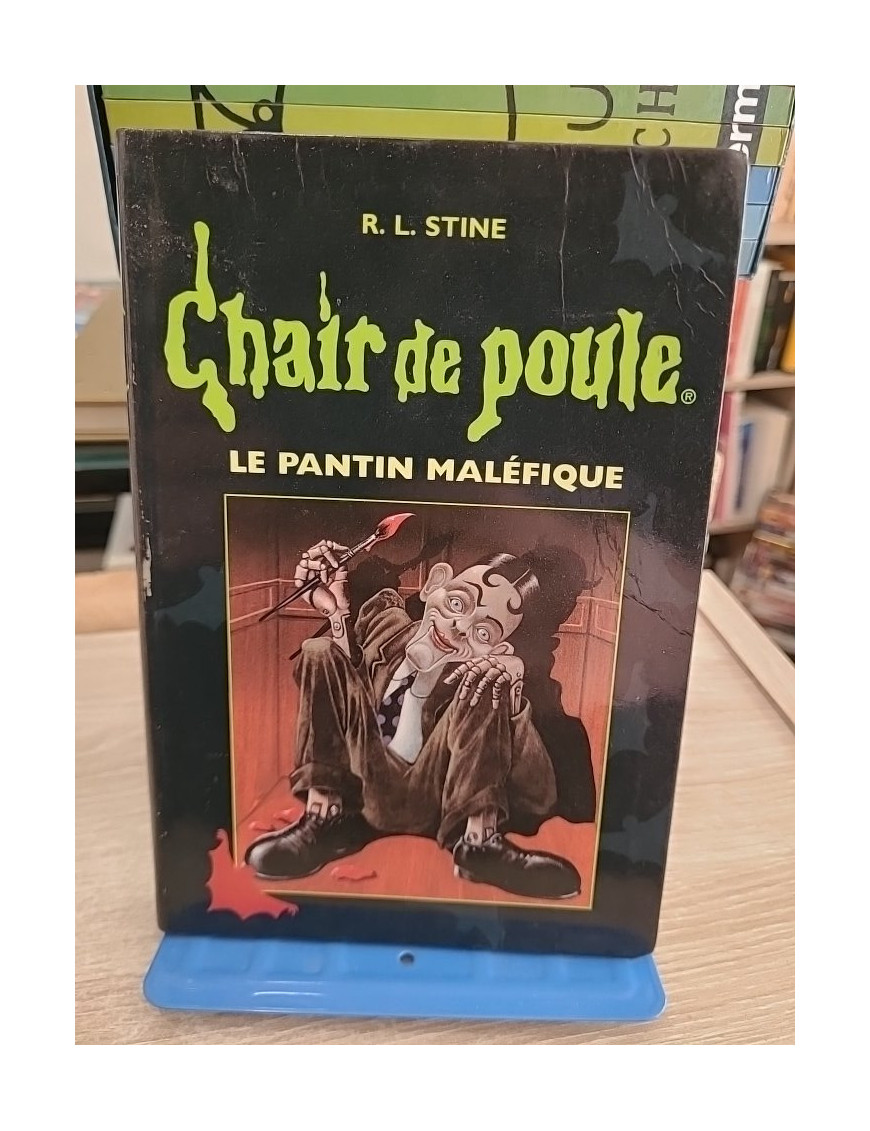 Chair de Poule Tome 14 - Le Pantin Maléfique - Roman jeunesse fantastique