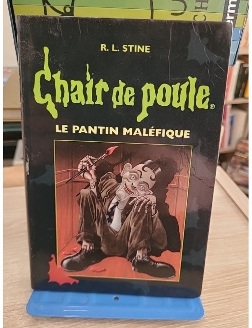 Chair de Poule Tome 14 - Le Pantin Maléfique - Roman jeunesse fantastique