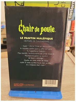 Chair de Poule Tome 14 - Le Pantin Maléfique - Roman jeunesse fantastique