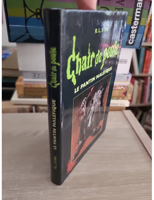 Chair de Poule Tome 14 - Le Pantin Maléfique - Roman jeunesse fantastique