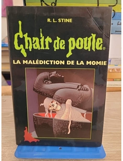 Chair de Poule - La Malédiction de la Momie - Roman jeunesse fantastique