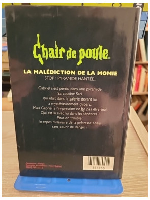 Chair de Poule - La Malédiction de la Momie - Roman jeunesse fantastique