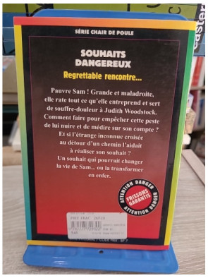 Chair de Poule Tome 20 - Souhaits dangereux - Roman jeunesse fantastique