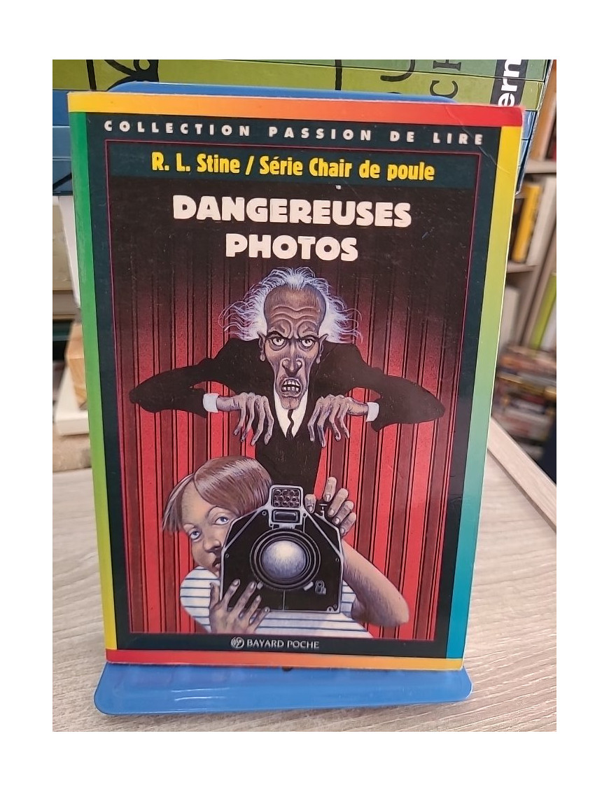 Chair de Poule Tome 3 - Dangereuses Photos - Roman jeunesse fantastique