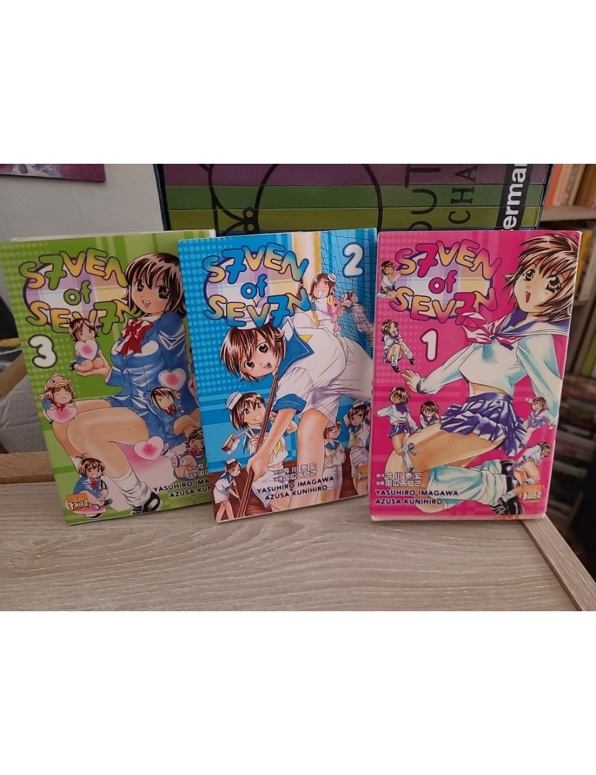 Seven of Seven Intégrale Tomes 1 à 3 - Manga shonen complet