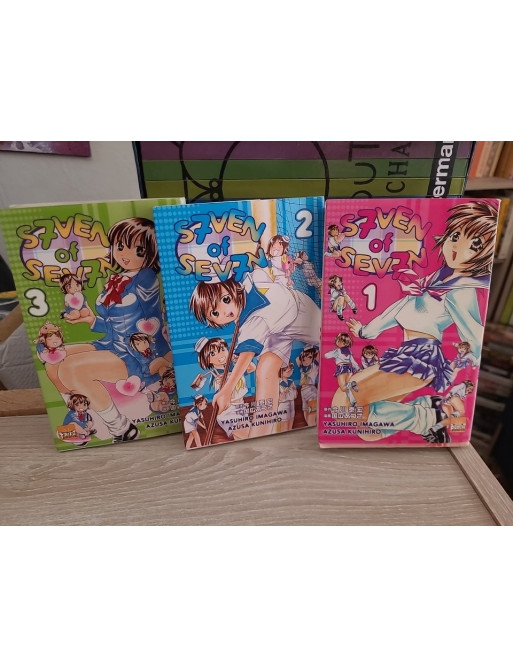 Seven of Seven Intégrale Tomes 1 à 3 - Manga shonen complet