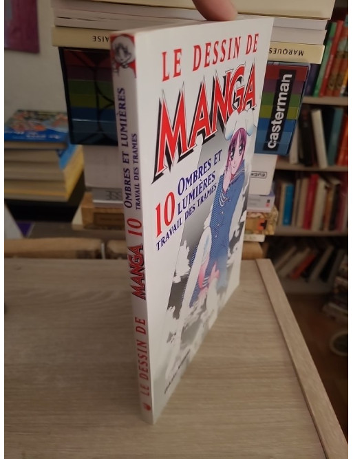 Le dessin de manga - Ombres et lumières, travail des trames