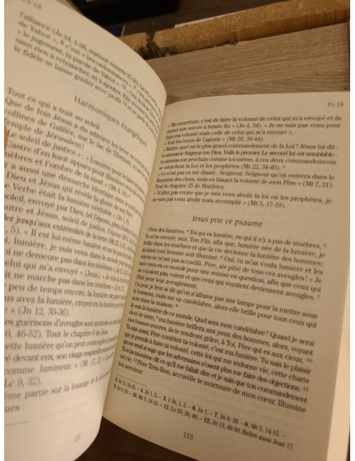 Au carrefour des Psaumes - Rencontrer Jésus