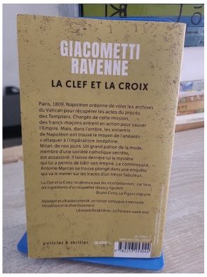 La Clef et la Croix - Thriller ésotérique et historique avec Antoine Marcas