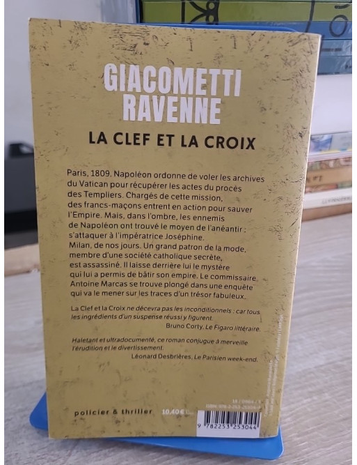 La Clef et la Croix - Thriller ésotérique et historique avec Antoine Marcas