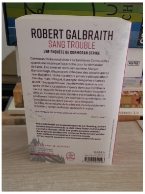 Sang trouble - Enquête de Cormoran Strike