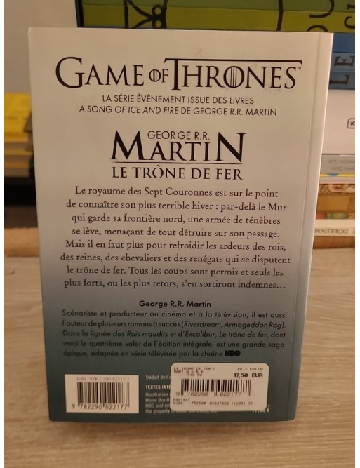 Le Trône de fer - L'intégrale tome 4 - Fantasy épique et intrigues politiques