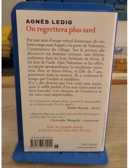 On regrettera plus tard - Roman émouvant sur les destins et les rencontres